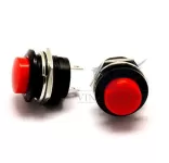 Công Tắc Nút Nhấn Nhả R13-507 Đỏ 2 chân